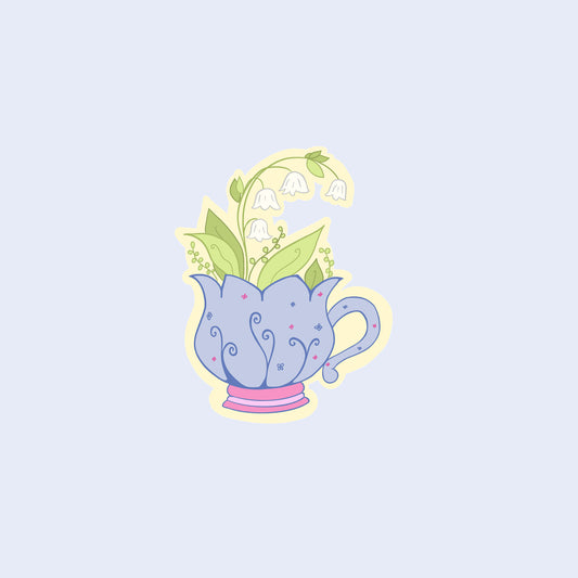 Lilybell Tea – Glitter Sticker